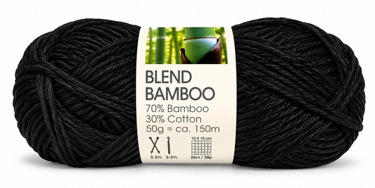 Hjertegarn Blend Bamboo farvenr 1990