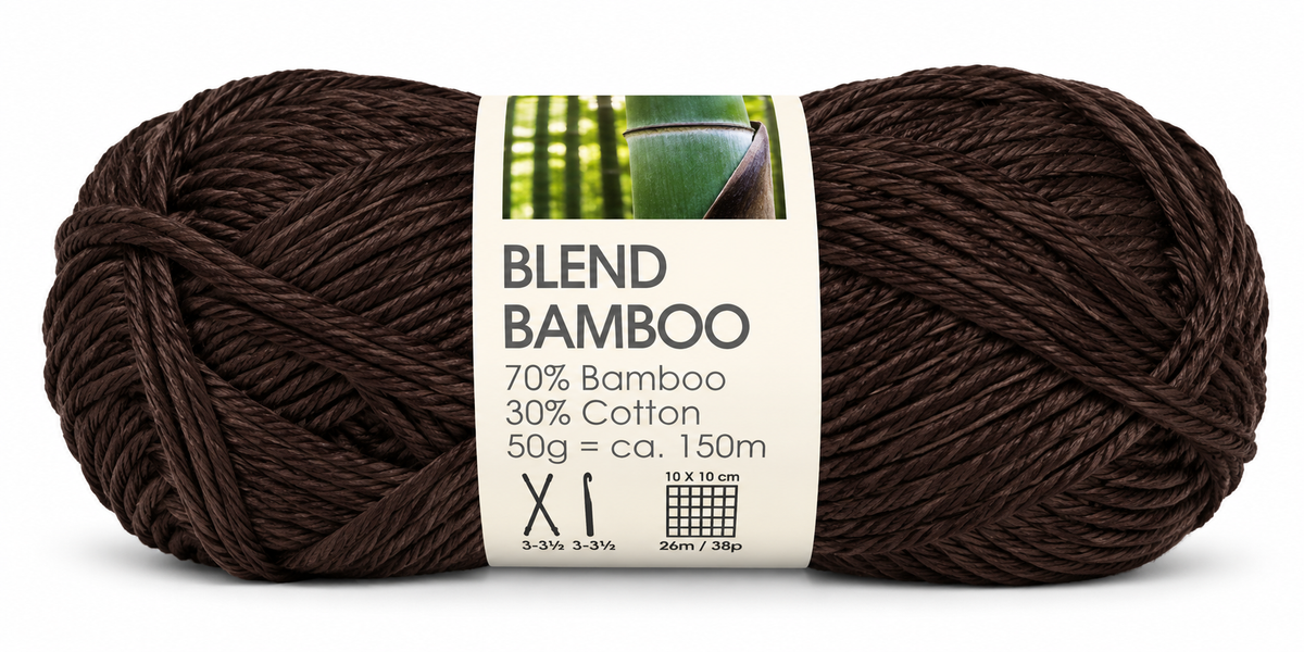 Hjertegarn Blend Bamboo farvenr 2500