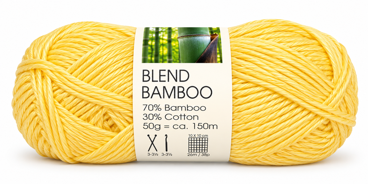 Hjertegarn Blend Bamboo farvenr 3050