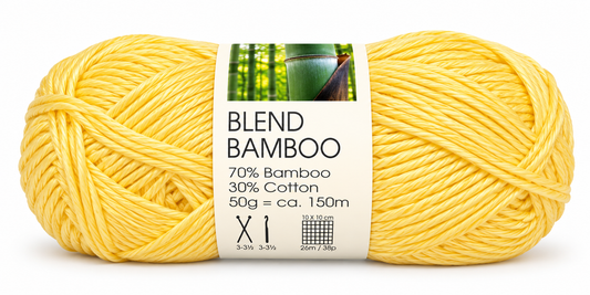 Hjertegarn Blend Bamboo farvenr 3050