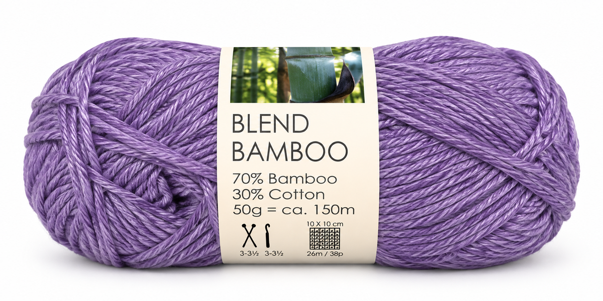 Hjertegarn Blend Bamboo farvenr 5244