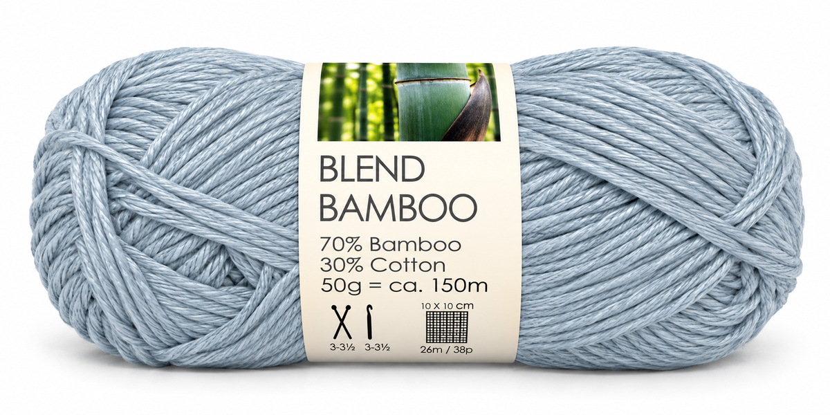 Hjertegarn Blend Bamboo farvenr 7017