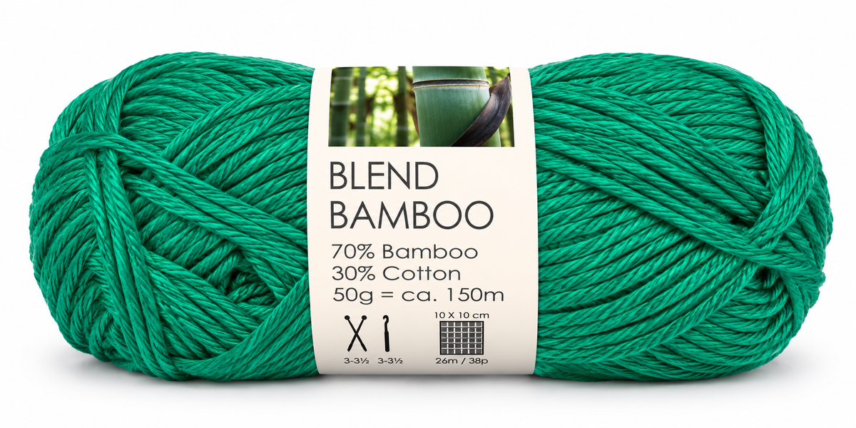 Hjertegarn Blend Bamboo farvenr 7319