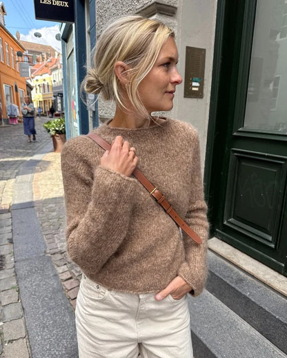 Opskrift: Ivy Sweater – dansk strikkeopskrift