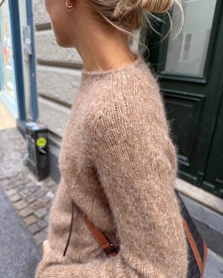 Opskrift: Ivy Sweater – dansk strikkeopskrift