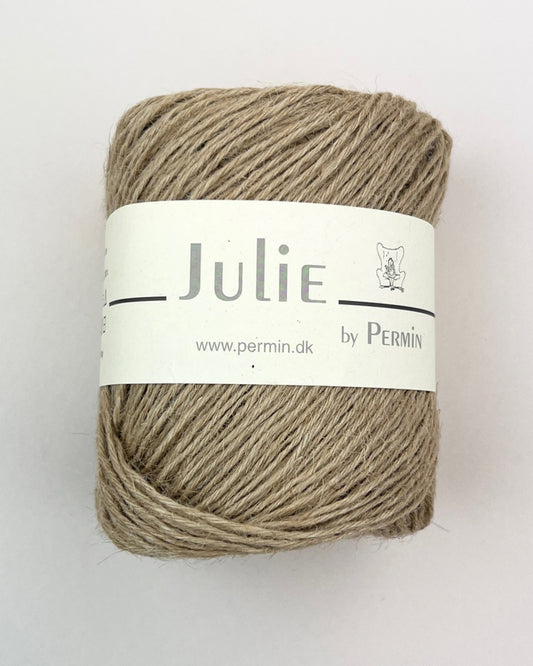 Julie by Permin – rustikt jutegarn - farvekode 01
