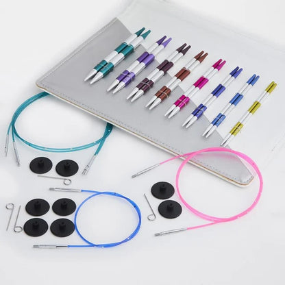 KnitPro Smartstix DELUXE Normal – udskifteligt rundpindesæt