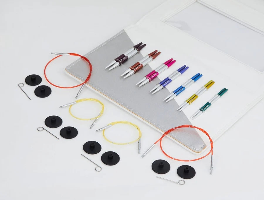 KnitPro Smartstix DELUXE Normal – udskifteligt rundpindesæt