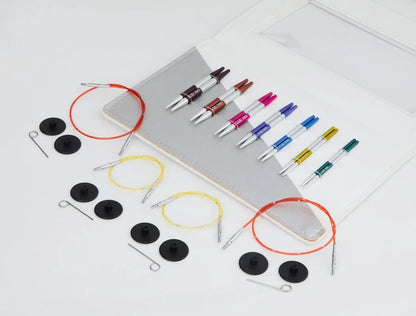 KnitPro Smartstix DELUXE Normal – udskifteligt rundpindesæt