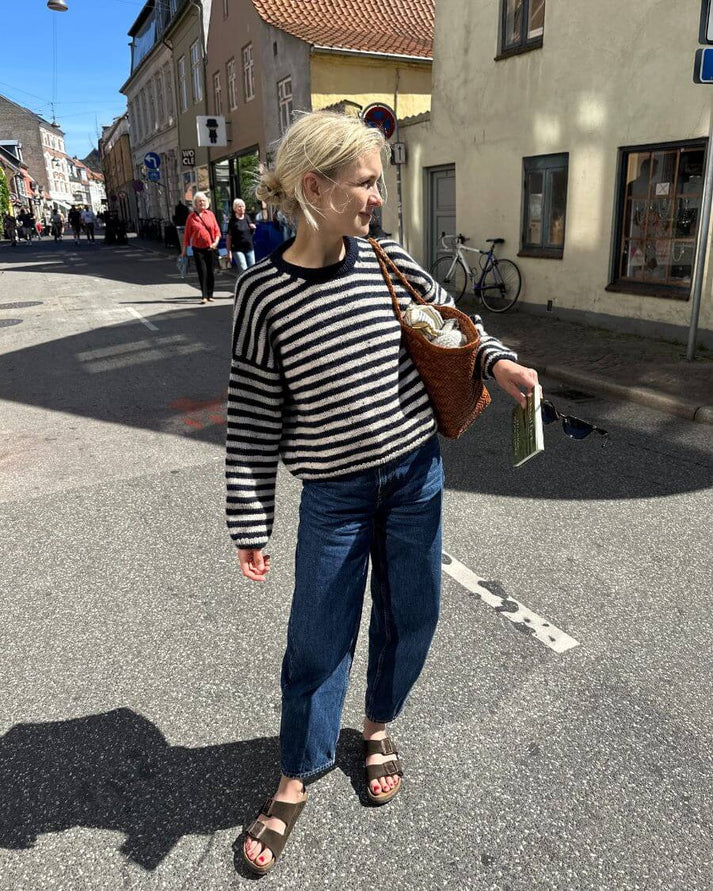 Opskrift: Olga Sweater – dansk strikkeopskrift