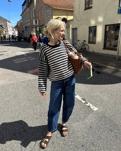 Opskrift: Olga Sweater – dansk strikkeopskrift