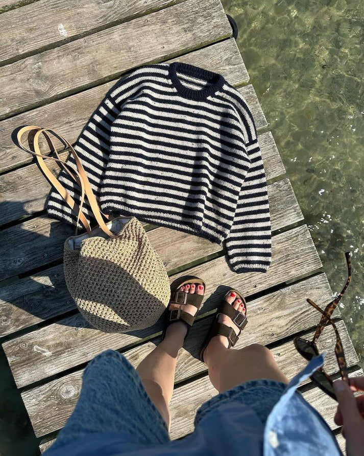 Opskrift: Olga Sweater – dansk strikkeopskrift