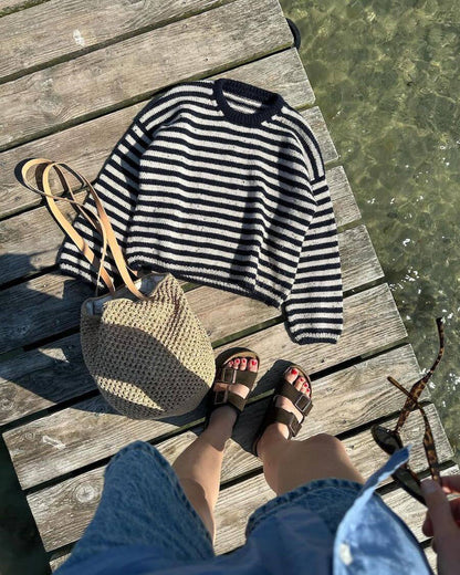 Opskrift: Olga Sweater – dansk strikkeopskrift