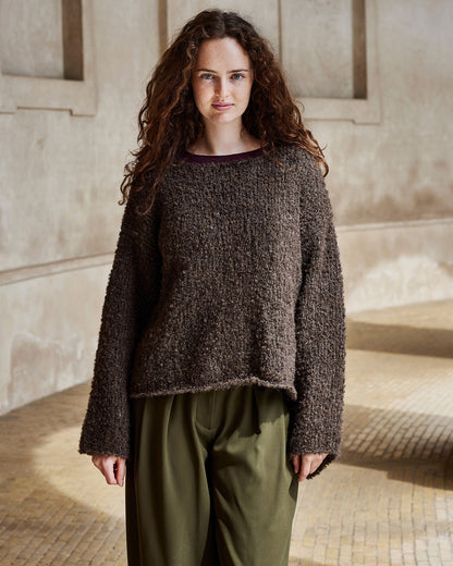 Bodil Oversize Sweater – Strikkekit fra Permin