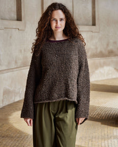 Bodil Oversize Sweater – Strikkeopskrift fra Permin