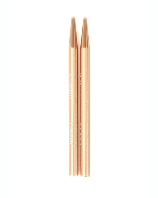DMC Rose gold korte udskiftelige rundpinde 4,00 mm