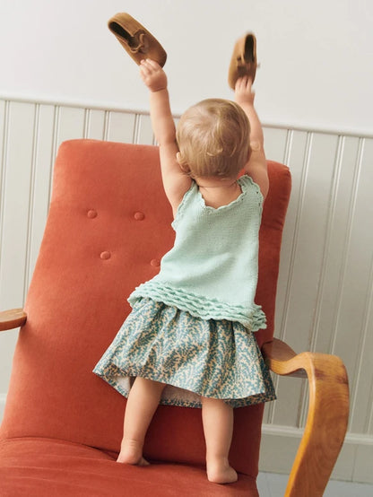 Opskrift: Rosette Top Baby