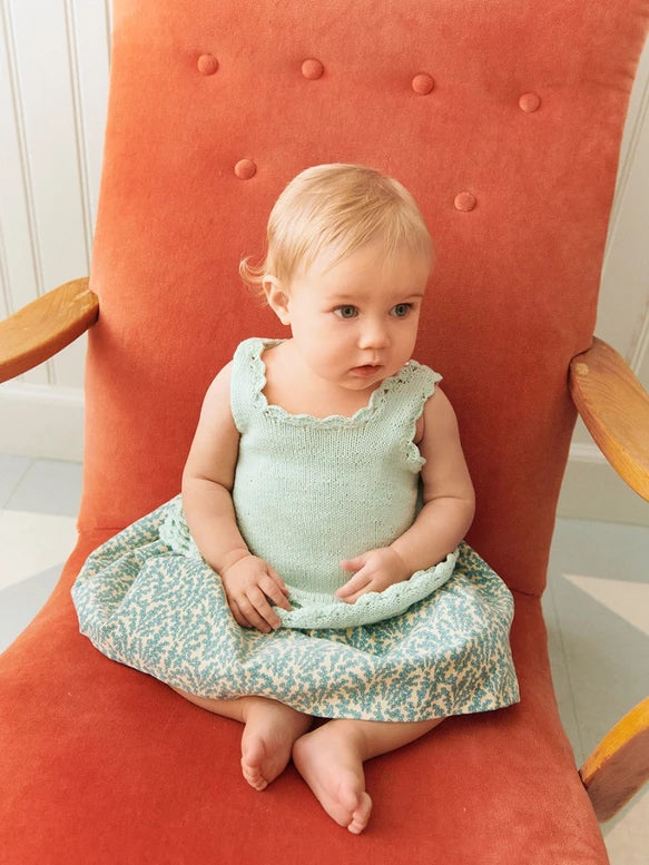 Opskrift: Rosette Top Baby