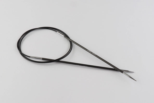 Knitpro karbonz rundpind 60 cm