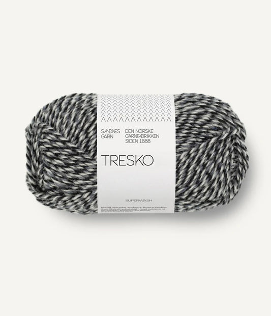 Tresko 3-Tr Grå/Hvid/Sort 6081