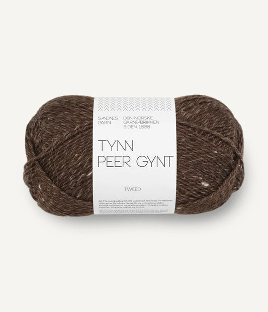 Tynn Peer Gynt Dark Brown / Brown Tweed 3085