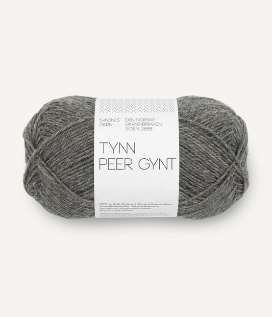 Tynn Peer Gynt Dark Grey Melange 1053