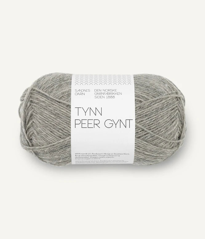Tynn Peer Gynt Grey Melange 1042