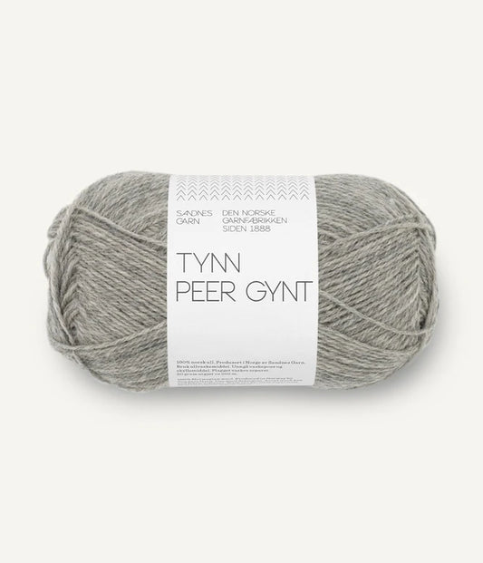 Tynn Peer Gynt Grey Melange 1042
