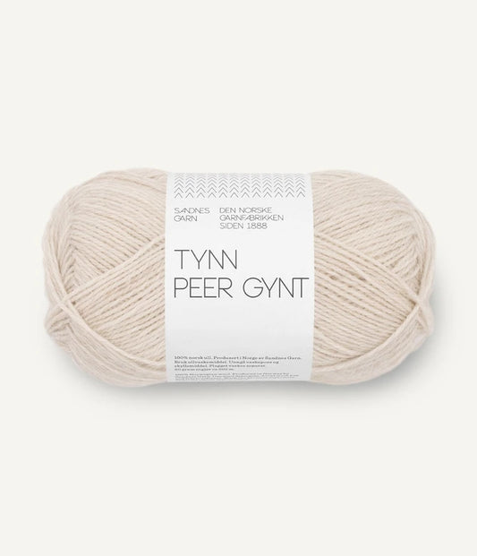 Tynn Peer Gynt Natural White Melange 2641