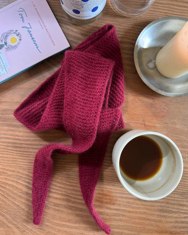 Opskrift: Sophie Scarf – dansk strikkeopskrift