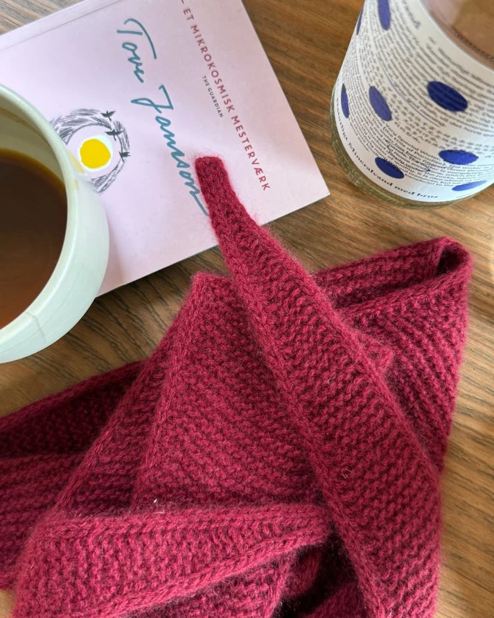Opskrift: Sophie Scarf – dansk strikkeopskrift