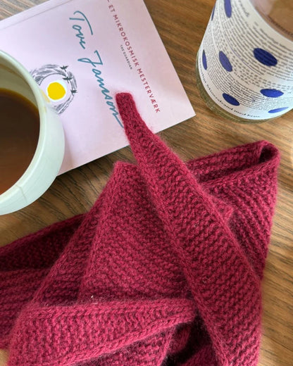 Opskrift: Sophie Scarf – dansk strikkeopskrift