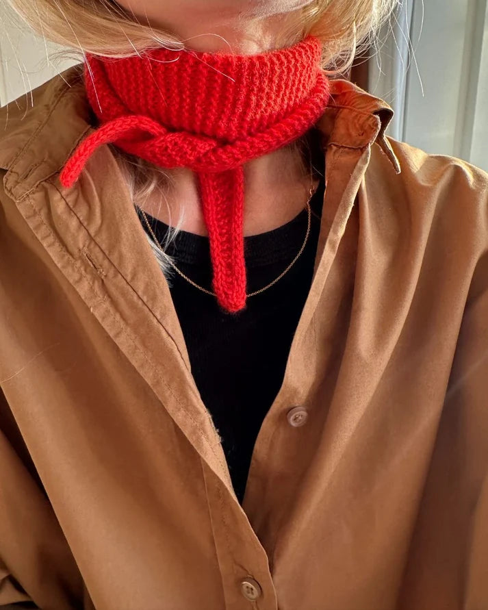Opskrift: Sophie Scarf – dansk strikkeopskrift