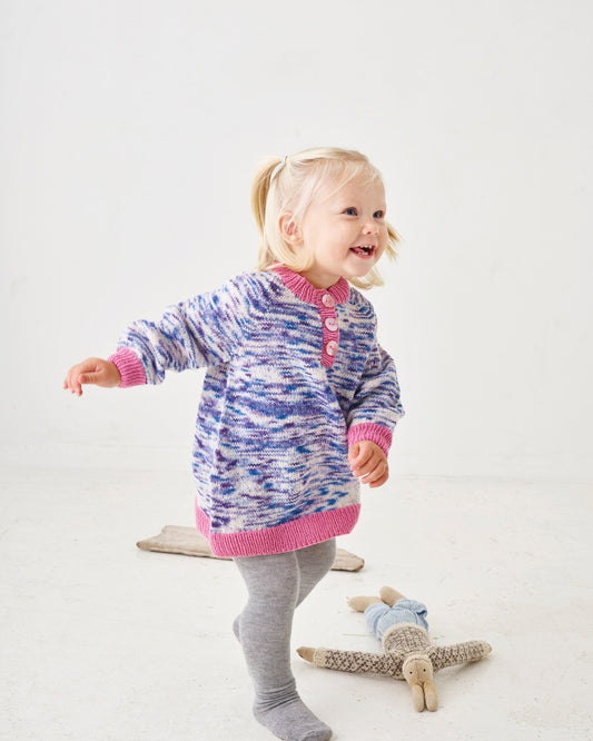 Opskrift Baby tunika med Esther kanter