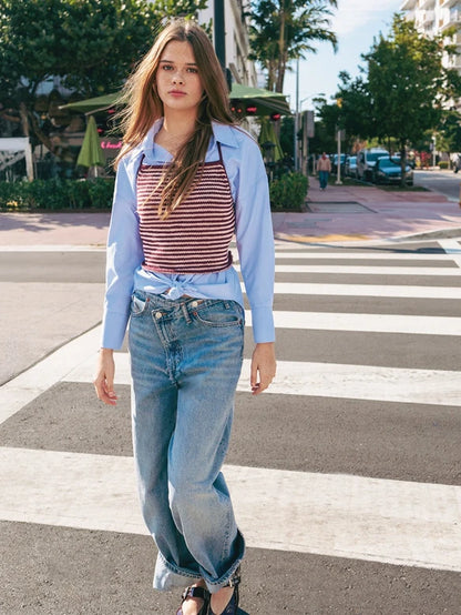 Opskrift West wrap (Model 2504 nr 6a)