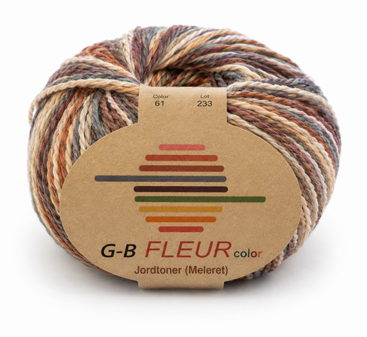 Fleur Jordtoner (Meleret) farvenr 61