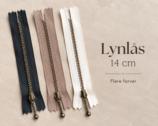 PetiteKnit Lynlås 14 cm