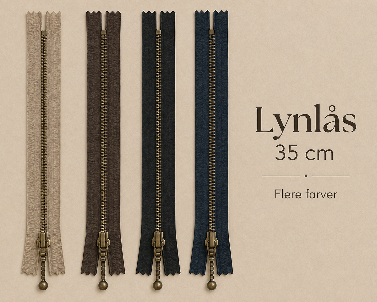 PetiteKnit Lynlås 35 cm
