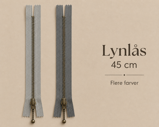 PetiteKnit Lynlås 45 cm